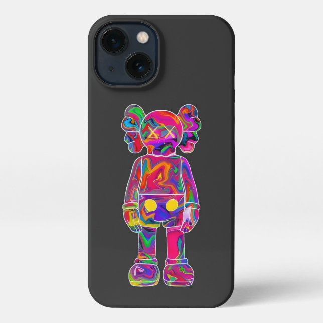 Psychedelic Kaw iPhone Case (Back)
