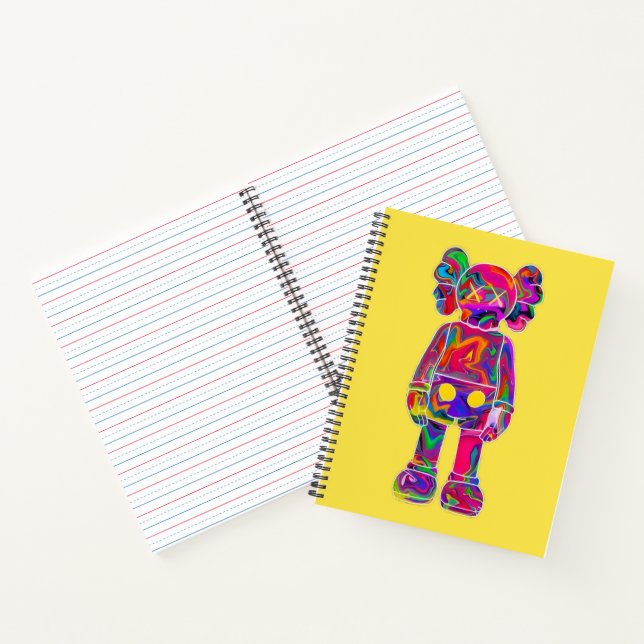 Psychedelic Kaw Notebook (Inside)