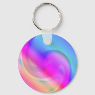 Psychedelic Key Ring