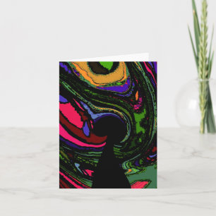 Psychedelic Keyhole ~ Cards / Invitations