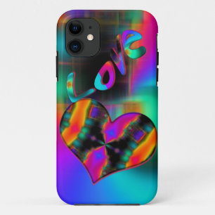 Psychedelic Love iPhone 11 Case