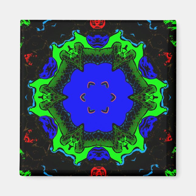 Psychedelic Magnet (Front)