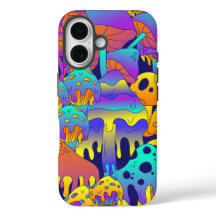 Psychedelic Melting Mushroom iPhone / iPad case