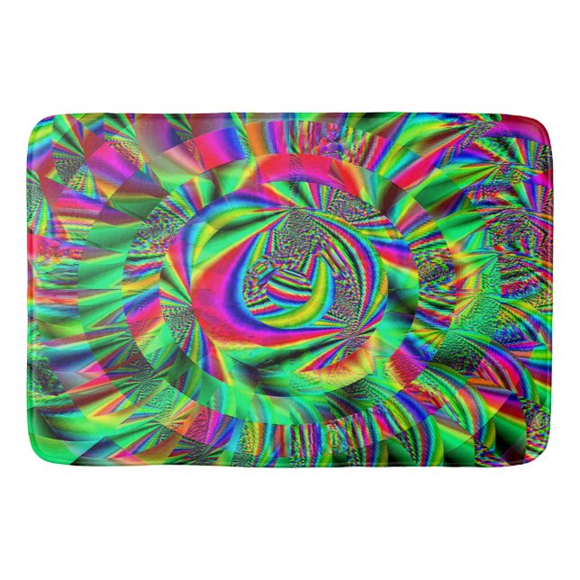 Psychedelic Memories..... Bath Mat (Front)