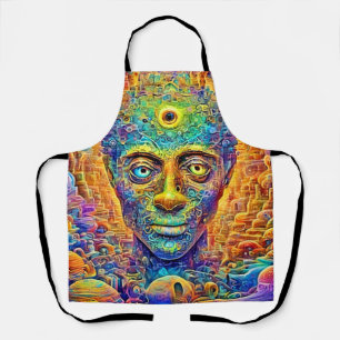 Psychedelic Mind Art Apron