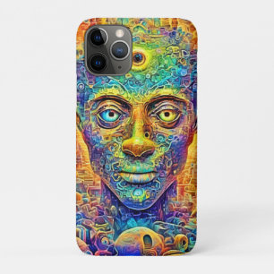 Psychedelic Mind Art iPhone 11 Pro Case