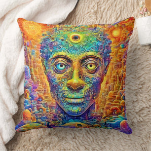 Psychedelic Mind Art Cushion