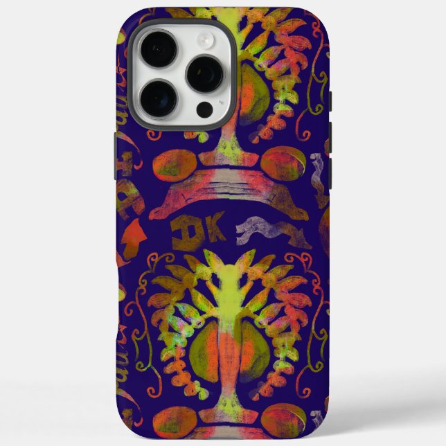 Psychedelic Mirror Symmetry Abstract Art Case-Mate iPhone Case (Back)