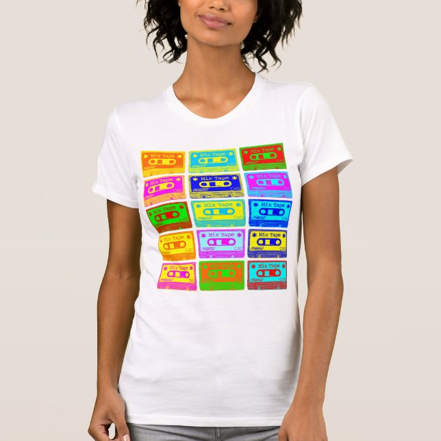 Psychedelic Mix Tape T-Shirt (Front)