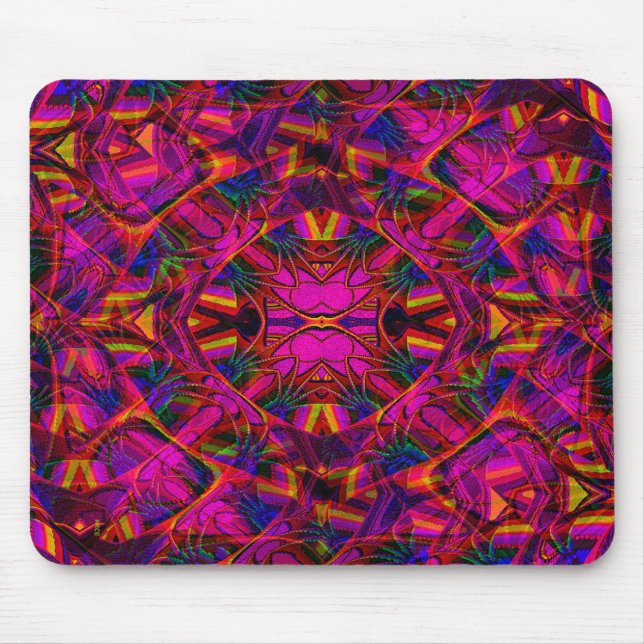 Psychedelic moments....  mouse pad (Front)