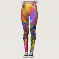Psychedelic & Multi-Coloured Butterfly