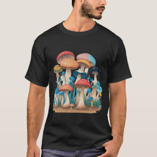 Psychedelic Mushroom Shirt Botanical