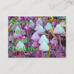 Psychedelic Mushrooms Business Card