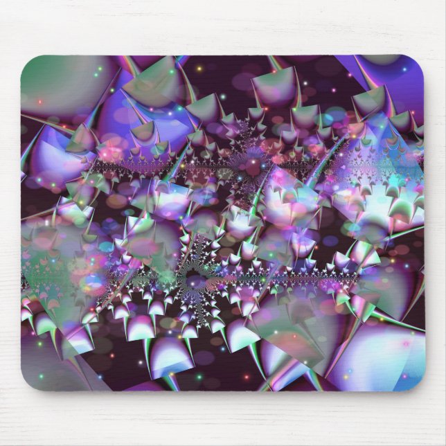 Psychedelic mushrooms mouse pad (Front)