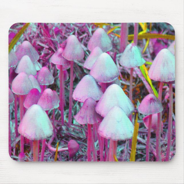 Psychedelic Mushrooms Mouse Pad (Front)