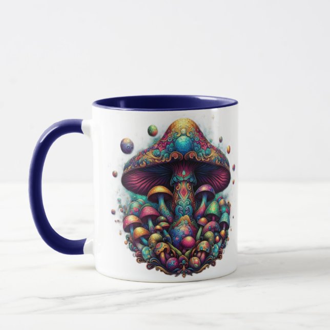 Psychedelic Mushrooms Mug (Left)