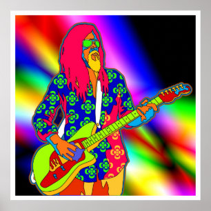 psychedelic music poster FROM 8.99