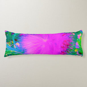 Psychedelic Nature Ultra-Violet Purple Milkweed Body Cushion