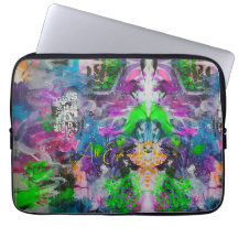 Psychedelic Neon Kaleidoscope