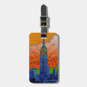 Psychedelic NYC: ESB #3 Luggage Tag