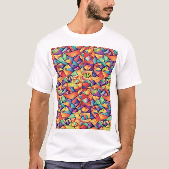 Psychedelic Ocean T-Shirt (Front)