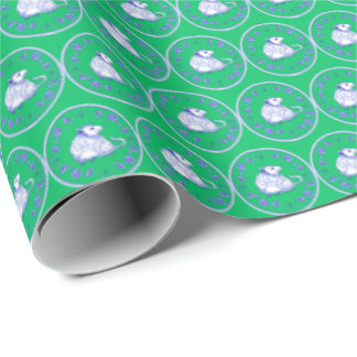 Psychedelic Opossum Wrapping Paper