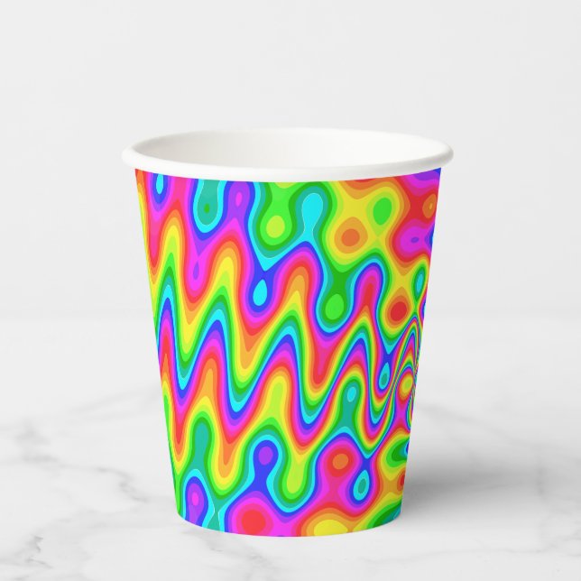 Psychedelic Paper Cups (Front)
