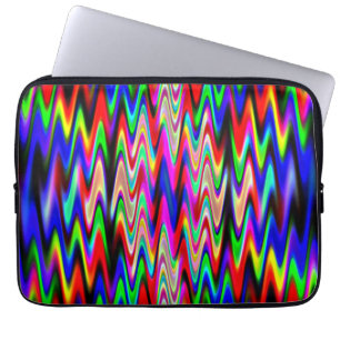 Psychedelic Party waves..... Laptop Sleeve