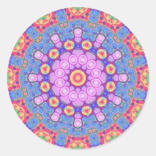 Psychedelic Pastels  Sticker