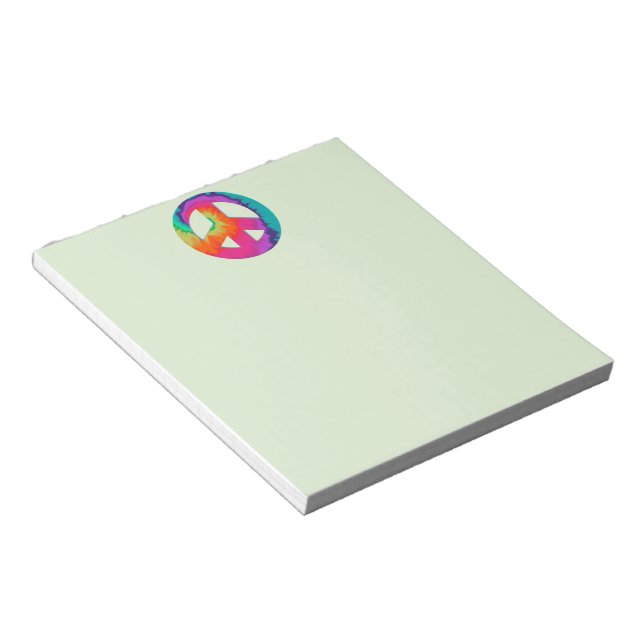 Psychedelic Peace Notepad (Angled)