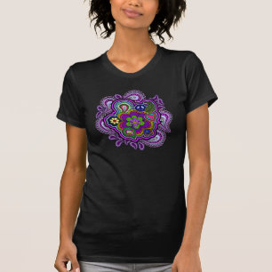 Psychedelic Purple Paisley T-Shirt