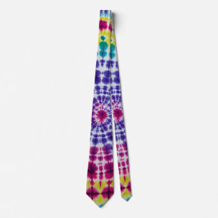 Psychedelic Radial Batik Tie Dye Abstract Art  