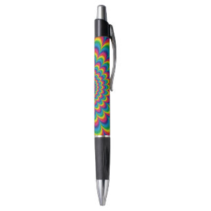 Psychedelic rainbow abstract design