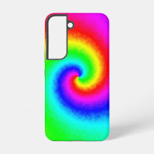 Psychedelic Rainbow Spiral of Transformation