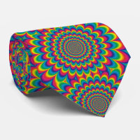 Psychedelic Rainbow Vibrant Colour Retro