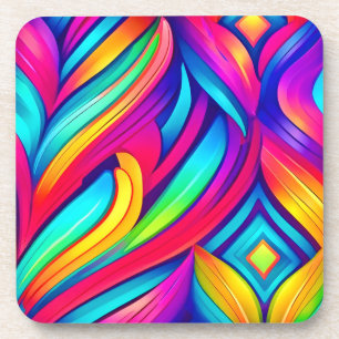  Psychedelic Rainbow Vortex Coaster