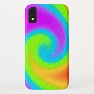 Psychedelic Rainbow Yin & Yang iPhone XR Case