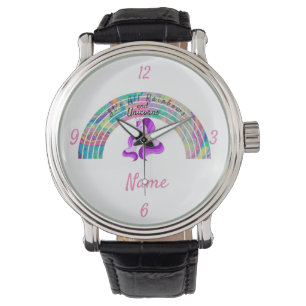 Psychedelic Rainbows and Unicorns Thunder_Cove Watch