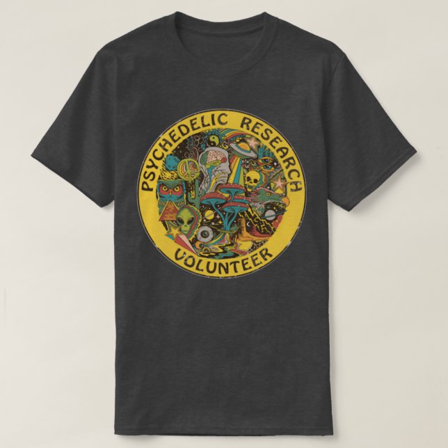 psychedelic research volunr T-Shirt (Design Front)