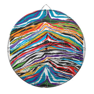 Psychedelic Retro Dartboard