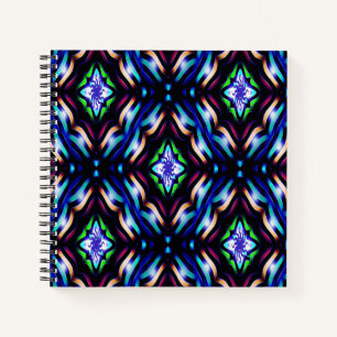 Psychedelic Ribbons.... Notebook