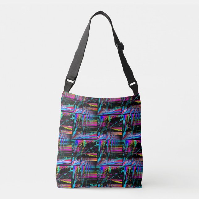 Psychedelic Sailing..... Crossbody Bag (Front)