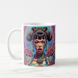 Psychedelic Say what! Art Coffee Mug