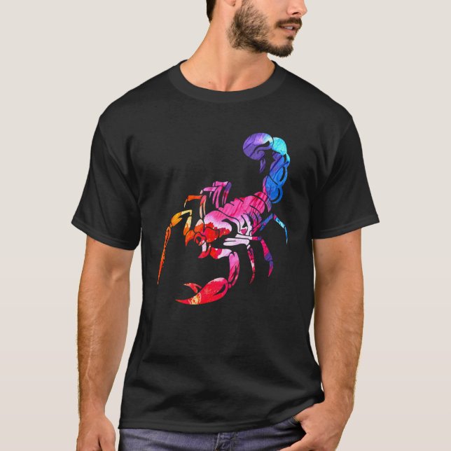 Psychedelic Scorpion T-Shirt (Front)