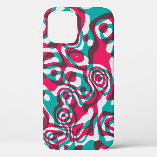 Psychedelic seamless pattern Case-Mate iPhone case (Back)
