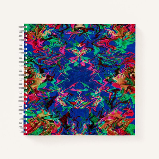 Psychedelic seaweed..... notebook (Front)