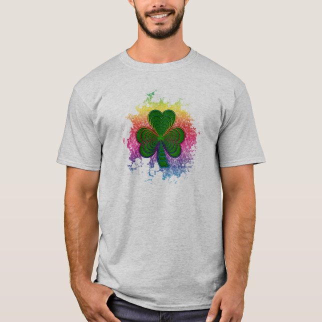 Psychedelic Shamrock T-Shirt (Front)