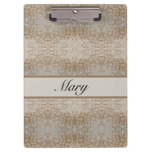 Psychedelic Sheep warm wool customisable Clipboard