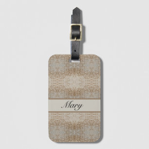 Psychedelic Sheep warm wool customisable Luggage Tag