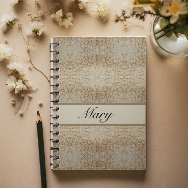 Psychedelic Sheep warm wool customisable Notebook (Creator Uploaded)